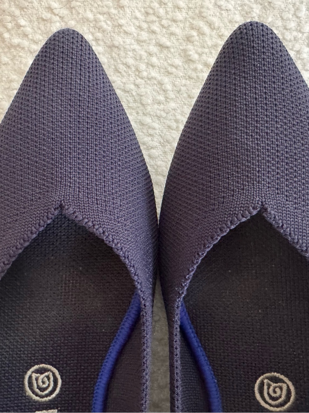 Rothy's The Point, Navy Flats Size 9 - Picture 4 of 6